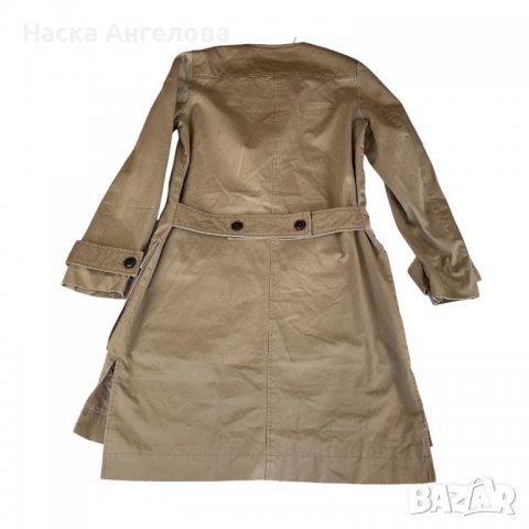 Дамско яке манто Bruuns Bazaar бежово ново размер 34, снимка 2 - Якета - 38745119
