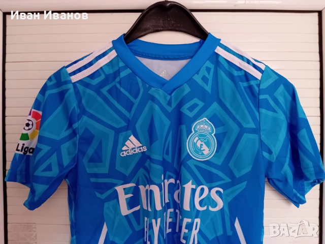 Чисто нов оригинален екип на Реал Мадрид - Тибо Куртоа, снимка 9 - Футбол - 51742951
