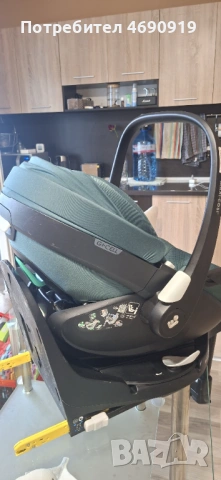 Maxy cosy стол с адаптер за кола бебе, снимка 6 - Столчета за кола и колело - 53946897