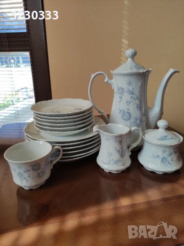 Порцеланов сервиз за чай и кафе Mitterteich Bavaria, снимка 10 - Антикварни и старинни предмети - 42880464