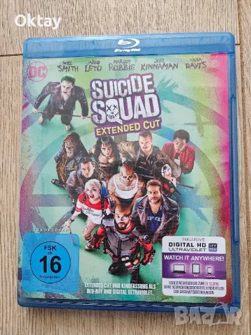 Suicide Squad (Отряд самоубийци) Blu-ray extended cut, снимка 1 - Blu-Ray филми - 47812478