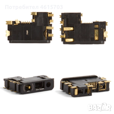 Конектор зареждане за Nokia 1200,1202,1208,1650,2332 cl,2600 cl,2630,2760,5000,N70,,73,N80,M81,N82, снимка 2 - Резервни части за телефони - 52155104