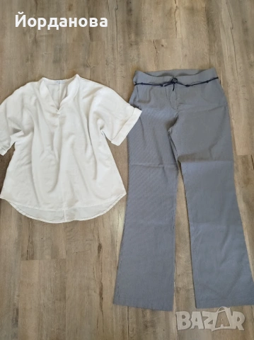Еластичен панталон и блуза