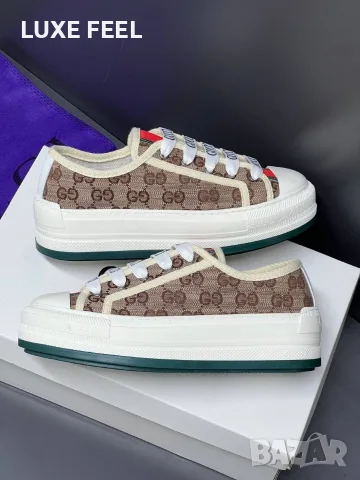 Gucci ✨Дамски Кецове , снимка 7 - Кецове - 56402912