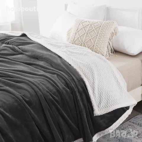 ПРОМОЦИЯ Изключително меко одеало с две лица, 150х200см, RATEL HI1096-09, снимка 5 - Олекотени завивки и одеяла - 48393187