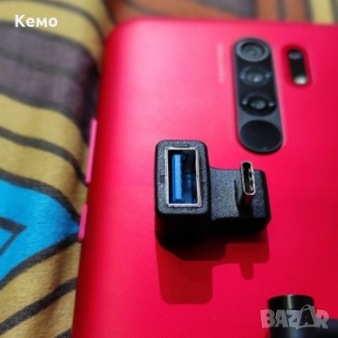 Адаптер USB Type-C към USB 3.0 OTG 180° и 90°, снимка 3 - USB кабели - 31832756