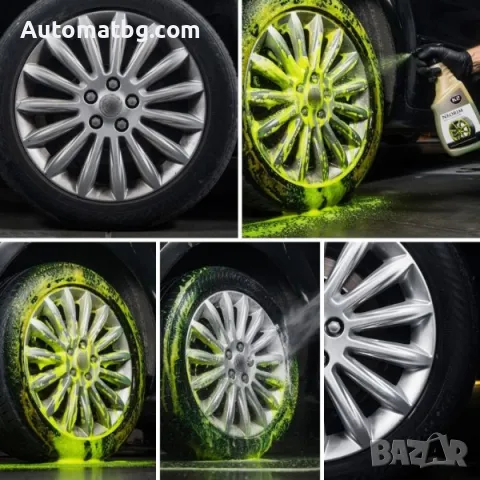 Препарат за почистване на джанти и гуми Automat, 700ml, снимка 4 - Аксесоари и консумативи - 47426462