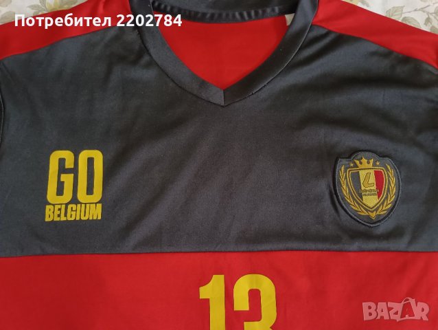 Три футболни тениски Белгия, Belgium, снимка 2 - Фен артикули - 33194104