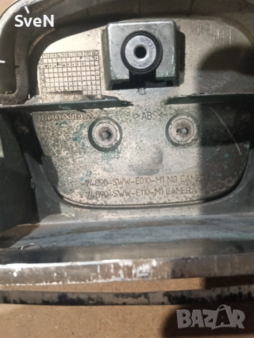 Honda CRV 3 2006-2011г хром лайсна с емблема за заден капак, снимка 4 - Части - 51930375