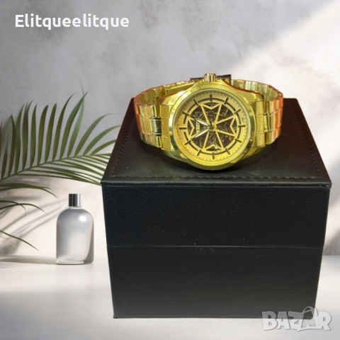 Луксозен мъжки часовник LEIYI с елегантен скелетон дизайн