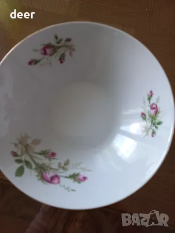 Дълбока, баварска,  порцеланова  чиния 