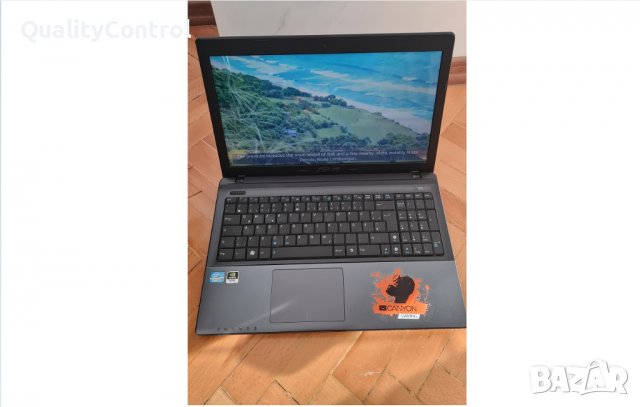 За офис и игрички - 15.6" ASUS X55VD, i3, 6GB RAM, 250GB HDD, NVIDIA 610M, снимка 4 - Лаптопи за игри - 39028127