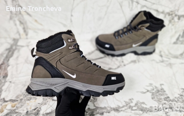 Мъжки кубинки с топъл пух размери от 41 до 46