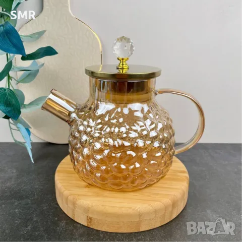 Чайник стъклен