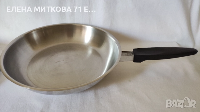 АМС масивен тиган от неръждаема стомана с термо капак, снимка 3 - Съдове за готвене - 51660595