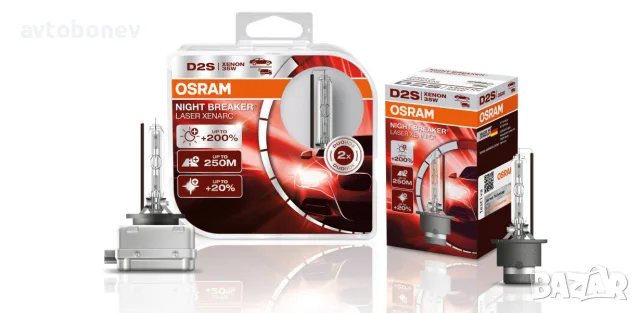 Автомобилни крушки +150% OSRAM NIGHT BREAKER LASER H1/H3/H4/H7/H8/H11/HB3/HB4/XENON(HID) к-т/2бр./, снимка 16 - Части - 31755297