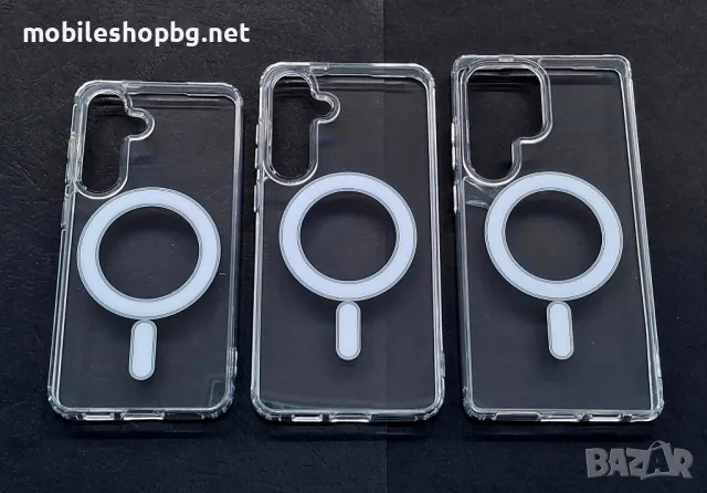 Samsung Galaxy S25 /S25 Plus /S25 Ultra  MagSafe прозрачен гръб , снимка 2 - Калъфи, кейсове - 49040663