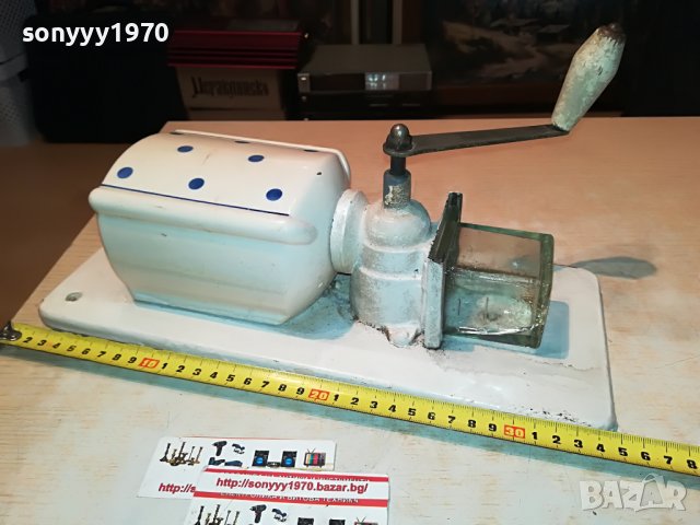 АНТИКА ОТ ГЕРМАНИЯ-СТАРА МЕЛНИЦА ЗА СТЕНА 2011221247, снимка 13 - Антикварни и старинни предмети - 38732616