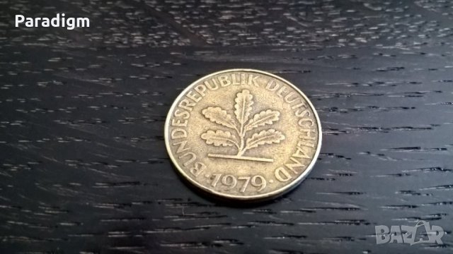 Монета - Германия - 10 пфенига | 1979г.; серия J, снимка 2 - Нумизматика и бонистика - 29145720