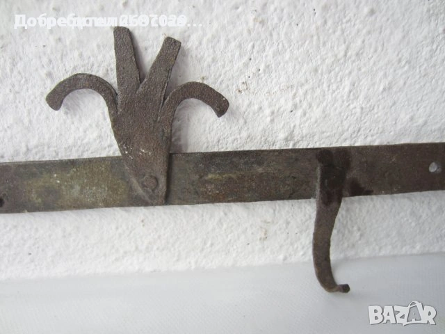 закачалки за стена и Стара стойка, желязо, снимка 7 - Други - 40212403
