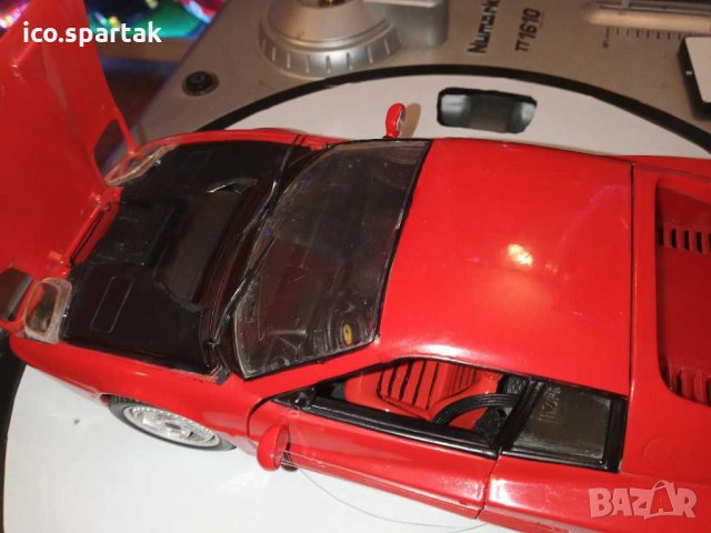 Ferrari 1:18 512 M Testarossa Hot wheels Mattel, снимка 6 - Колекции - 31820527