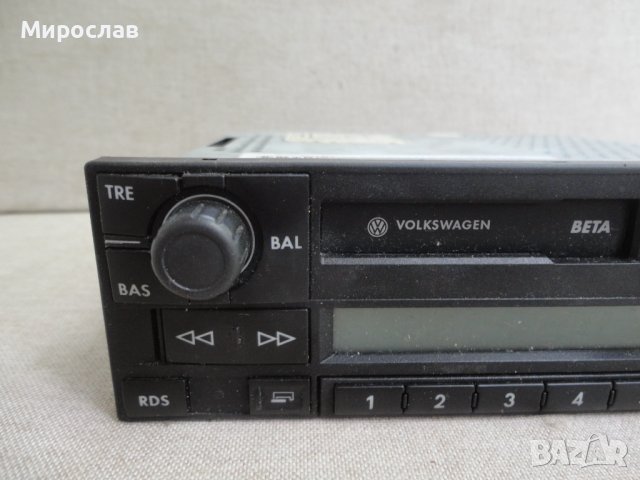 BLAUPUNKT VW BETA АВТО РАДИО КАСЕТОФОН , снимка 2 - Аксесоари и консумативи - 37335513