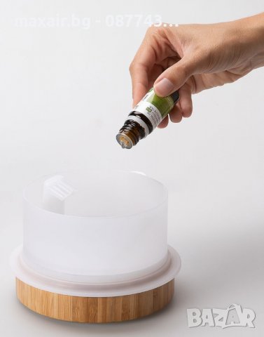 Керамичен арома дифузер с етерични масла Lanaform MOYA * Гаранция 2 години, снимка 2 - Овлажнители и пречистватели за въздух - 38729195