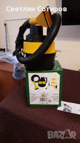 Авто прахосмукачка за автомобил- TURBO, 12V, 90W