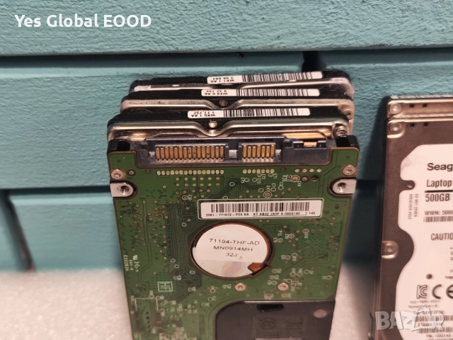 WD / SEAGATE / HITACHI / SAMSUNG HDD 2.5 500GB / Хард диск за лаптоп, снимка 3 - Твърди дискове - 52144680