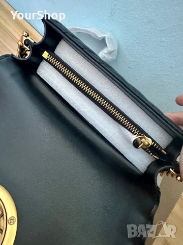 Чисто нови чанта и колан Pinko в черен цвят, снимка 7 - Чанти - 54049140