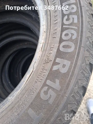 185 60 15 SEMPERIT 4броя зимни дот 2022г , снимка 5 - Гуми и джанти - 56448054