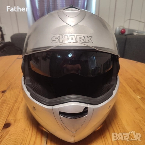 Модуларна каска Shark Evo Line , снимка 4 - Аксесоари и консумативи - 51590068