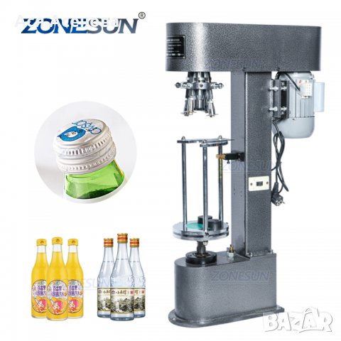 Машина за Затваряне на Метални Капачки 