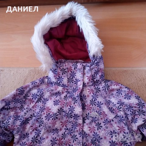 Оригинално детско яке TRESPASS раэмер 5-6 години, снимка 2 - Детски якета и елеци - 35221689