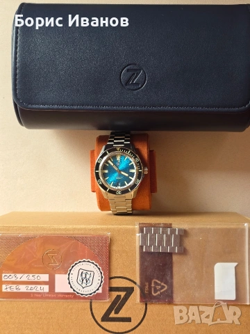 Zelos Swordfish 40mm Teal, снимка 2 - Мъжки - 53119998