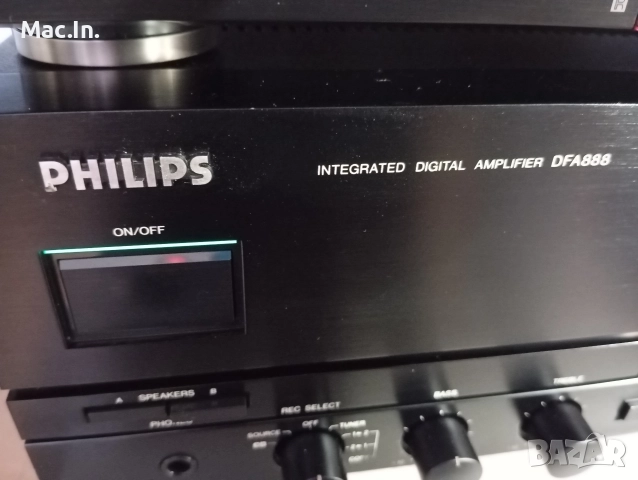 Усилвател Philips DFA 888 , снимка 7 - Ресийвъри, усилватели, смесителни пултове - 52852644
