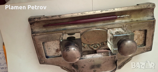 стара мастилница , снимка 4 - Антикварни и старинни предмети - 51788490