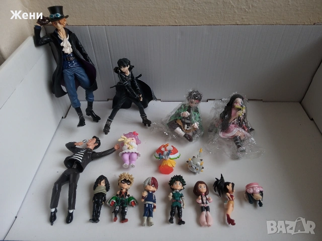 💖Манга Аниме фигурки Sega Demon Slayer Tanjiro Kamado Nezuko, Pokemon, My Hero Academia 