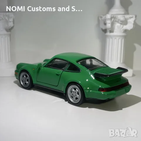 Porsche 911 Turbo умален модел , снимка 4 - Коли, камиони, мотори, писти - 52516332