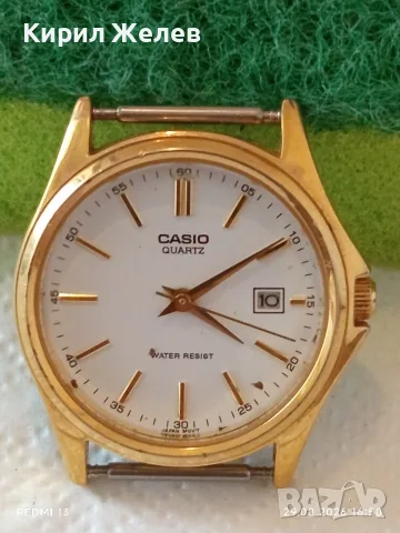 Марков дамски часовник CASIO QUARTZ JAPAN MOVT много красив стилен дизайн 27651
