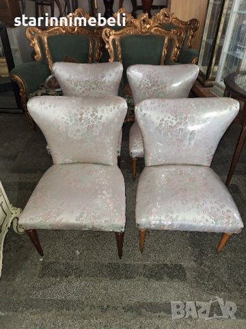 Ниски столчета 4бр, снимка 5 - Столове - 42461967