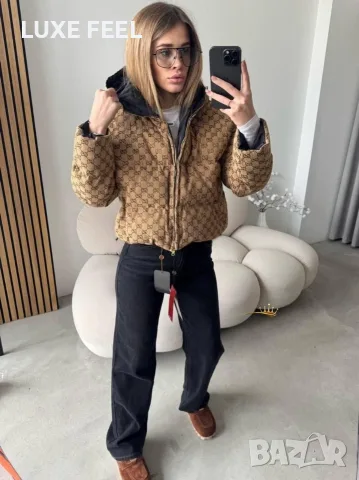 Gucci ⚜️Дамски Зимно Яке , снимка 4 - Якета - 55922603