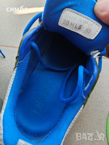 Christian Dior B22 Cream Black Olive Blue , снимка 6 - Маратонки - 54251757