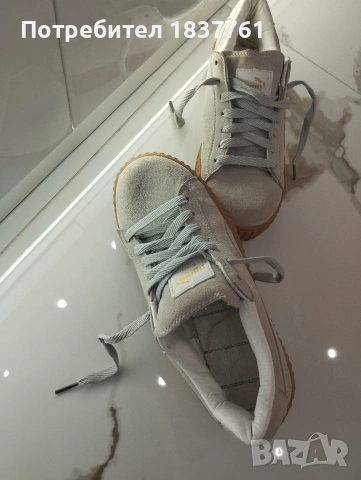 Дамски маратонки Пума 38 номер, снимка 2 - Маратонки - 54241536