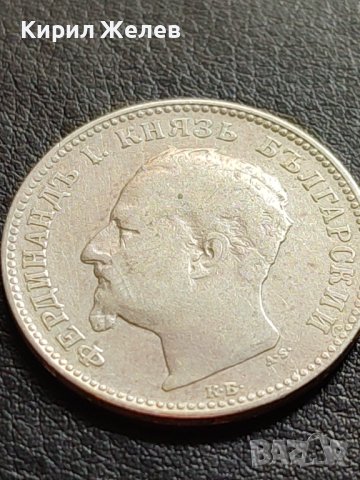 Сребърна монета 1 лев 1891г. КНЯЖЕСТВО БЪЛГАРИЯ ФЕРДИНАНД ПЪРВИ ЗА КОЛЕКЦИОНЕРИ 40579, снимка 14 - Нумизматика и бонистика - 42491862
