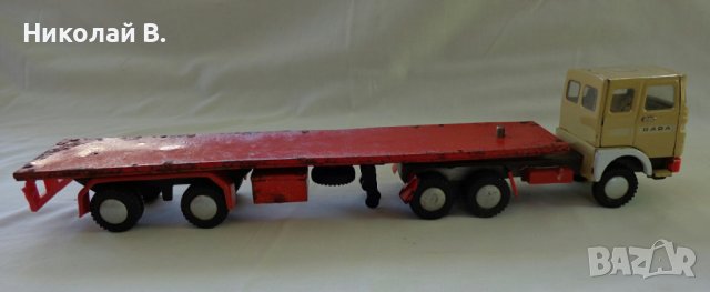 Ретро детски метални камиончета марка RABA   M1/43 мащаб употребявани произведени в Унгария 1977 год, снимка 6 - Колекции - 37470670