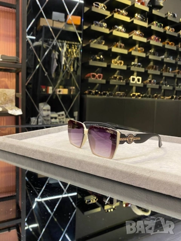 очила с черен обикновен калъф и ув защита versace, снимка 9 - Слънчеви и диоптрични очила - 51428567