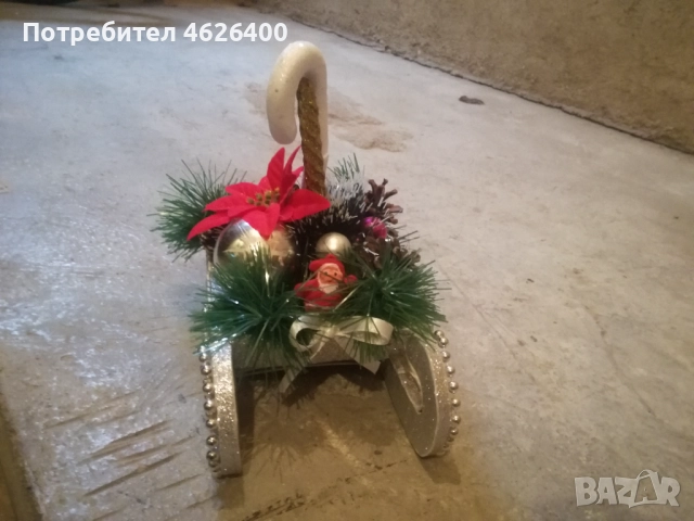 Продавам Коледна украса-шейна с декорация, снимка 2 - Декорация за дома - 52106248