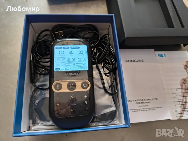 4 в 1 - DIY & Tens Unit & EMS & масажен мускулен стимулатор, двуканална TENS Units терапевтична

, снимка 9 - Други - 49515734