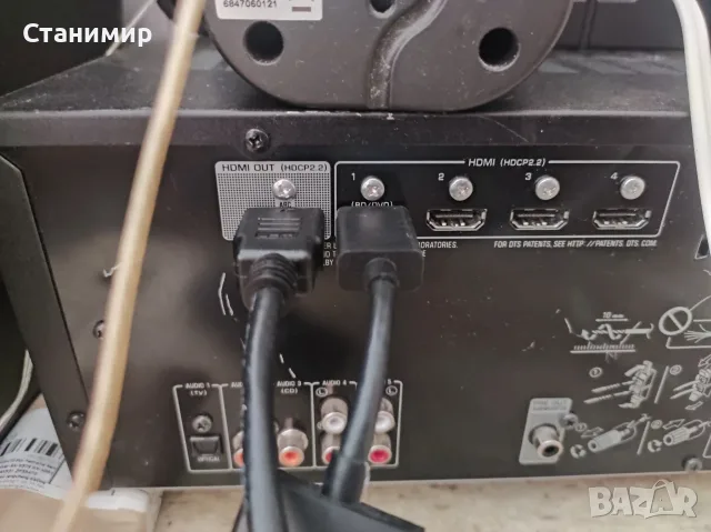 5.1 Система за Домашно Кино Yamaha HTR-2071 + 5.1 Тонколони Jamo (4K, HDMI, Dolby), снимка 11 - Плейъри, домашно кино, прожектори - 56189055